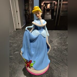 Vintage Cinderella Figurine with Blue Dress